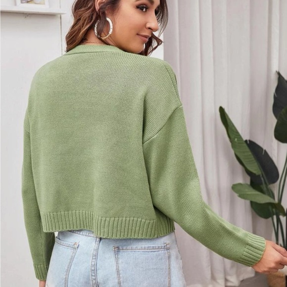 Cardigan and knit top SET - Picture 5 of 5